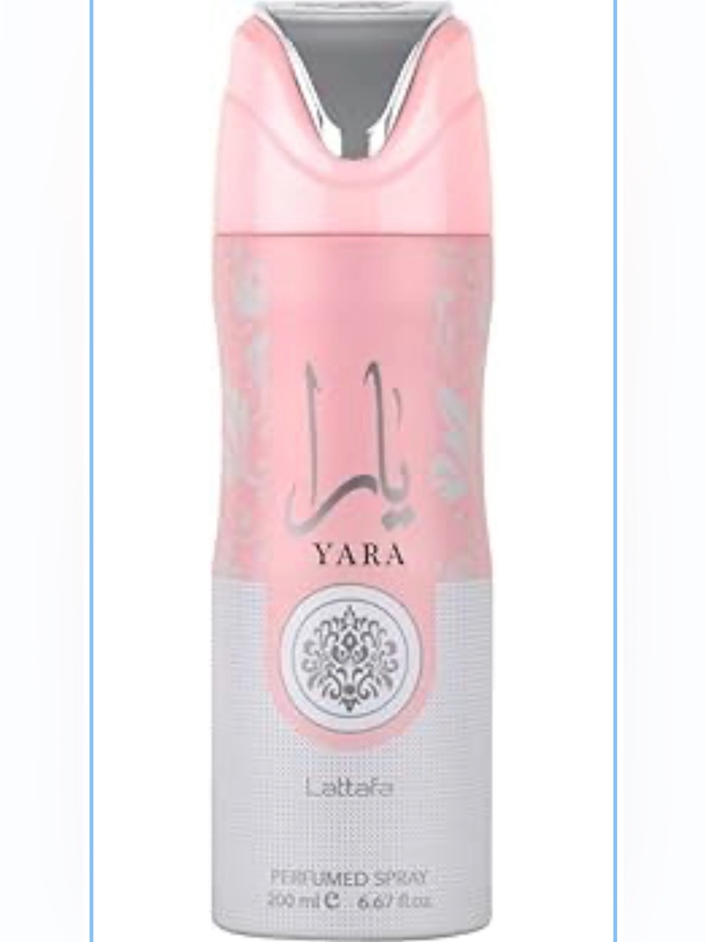 Yara Lattafa Unisex Perfumed Deod.Spray -All day fresh scent ! Full size ! 200ml